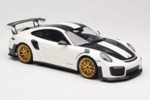 Porsche 911 991.2 GT2 RS Weissach Package Weiß Mit Goldfelgen Minichamps 1:18 153068308 Metall — Bild 4 von 6