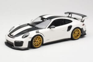 Porsche 911 991.2 GT2 RS Weissach Package Weiß Mit Goldfelgen Minichamps 1:18 153068308 Metall