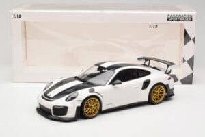 Porsche 911 991.2 GT2 RS Weissach Package Weiß Mit Goldfelgen Minichamps 1:18 153068308 Metall — Bild 6 von 6