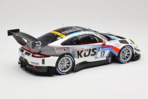 Porsche 911 991.2 GT3 R #17 Kues Team 75 Bernhard M. Christensen / K. Cairoli 24 Hours of Nurburgring 2018 Minichamps 1:18 15 — Bild 2 von 6