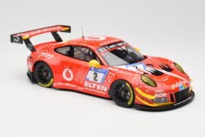 Porsche 911 991.2 GT3 R #2 Team Gigaspeed S. Bockmann 24 Hours of Nürburgring 2018 Minichamps 1:18 155186902 Metall — Bild 4 von 6