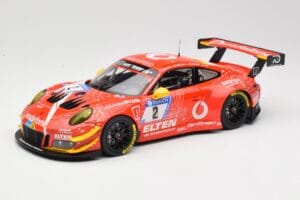 Porsche 911 991.2 GT3 R #2 Team Gigaspeed S. Bockmann 24 Hours of Nürburgring 2018 Minichamps 1:18 155186902 Metall
