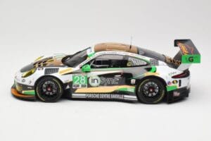 Porsche 911 991.2 GT3 R #28 Alegra Motorsports D. de Quesada / M. Morad Class Winners 24 Hours of Daytona 2017 Minichamps 1:1 — Bild 3 von 6