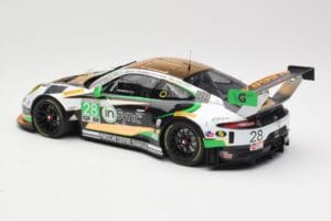 Porsche 911 991.2 GT3 R #28 Alegra Motorsports D. de Quesada / M. Morad Class Winners 24 Hours of Daytona 2017 Minichamps 1:1 — Bild 5 von 6