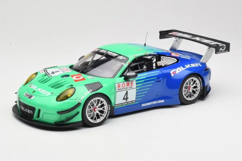 Porsche 911 991.2 GT3 R #4 Falken K. Bachler / M. Ragginger VLN Winner Round 6 2018 Minichamps 1:18 153186994 Metall