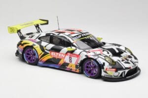 Porsche 911 991.2 GT3 R #8 Iron Force Ring Police 24 Hours Nürburgring 2019 Minichamps 1:18 153196088 Metall — Bild 4 von 6