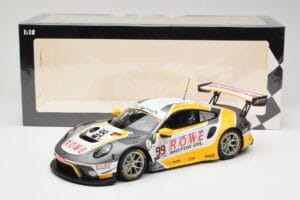 Porsche 911 991.2 GT3 R #99 Rowe Racing D. Olsen / M. Campbell 24 Hours of Spa 2019 Minichamps 1:18 155196099 Metall — Bild 6 von 6