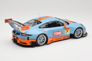 Porsche 911 991.2 GT3 R Pacific Gulf Racing #9 J. Lammers / K. Miura Super GT 300 Series 2017 Minichamps 1:18 155176909 Metal — Bild 2 von 6