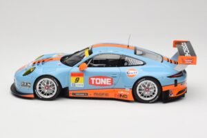 Porsche 911 991.2 GT3 R Pacific Gulf Racing #9 J. Lammers / K. Miura Super GT 300 Series 2017 Minichamps 1:18 155176909 Metal — Bild 3 von 6