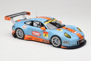 Porsche 911 991.2 GT3 R Pacific Gulf Racing #9 J. Lammers / K. Miura Super GT 300 Series 2017 Minichamps 1:18 155176909 Metal — Bild 4 von 6