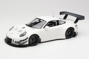Porsche 911 991.2 GT3 R Weiß mit Schwarzen Rädern Minichamps 1:18 155186900 Metall