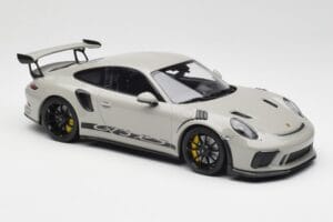 Porsche 911 991.2 GT3 RS Chalk Wording Schwarze Felgen Minichamps 1:18 153068230 Metall — Bild 4 von 6