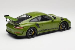 Porsche 911 991.2 GT3 RS Lizard Grün Mit Schwarzen Felgen Minichamps 1:18 155068233 Metall — Bild 2 von 6