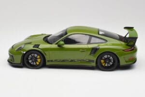 Porsche 911 991.2 GT3 RS Lizard Grün Mit Schwarzen Felgen Minichamps 1:18 155068233 Metall — Bild 3 von 6