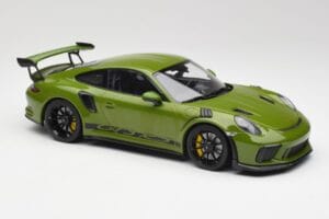Porsche 911 991.2 GT3 RS Lizard Grün Mit Schwarzen Felgen Minichamps 1:18 155068233 Metall — Bild 4 von 6