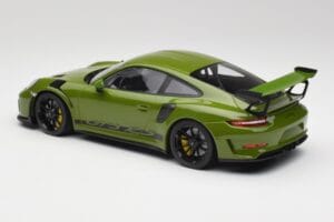 Porsche 911 991.2 GT3 RS Lizard Grün Mit Schwarzen Felgen Minichamps 1:18 155068233 Metall — Bild 5 von 6