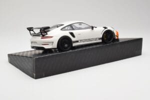 Porsche 911 991.2 GT3 RS Manthey Racing Weiß & Blau & Orange Minichamps 1:18 MR-911-GT3RS-1805 Metall — Bild 3 von 6