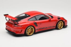 Porsche 911 991.2 GT3 RS Rot mit Goldenen Felgen Minichamps 1:18 155068220 Metall — Bild 2 von 6