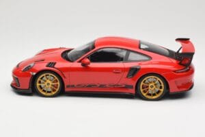 Porsche 911 991.2 GT3 RS Rot mit Goldenen Felgen Minichamps 1:18 155068220 Metall — Bild 3 von 6