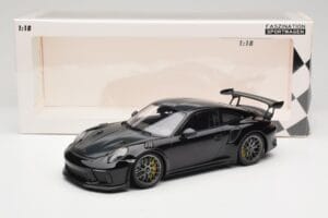 Porsche 911 991.2 GT3 RS Weissach Package Schwarz Silberne Magnesium Felgen Minichamps 1:18 153068229 Metall — Bild 6 von 6