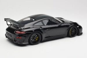 Porsche 911 991.2 GT3 RS Weissach Package Schwarz Mit Schwarzen Felgen Minichamps 1:18 153068321 Metall — Bild 2 von 6