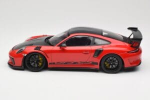 Porsche 911 991.2 GT3 RS Weissach Package Guards Red Schwarze Felgen Minichamps 1:18 153068223 Metall — Bild 3 von 6
