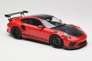 Porsche 911 991.2 GT3 RS Weissach Package Guards Red Schwarze Felgen Minichamps 1:18 153068223 Metall — Bild 4 von 6