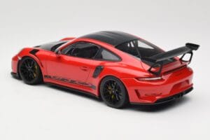 Porsche 911 991.2 GT3 RS Weissach Package Guards Red Schwarze Felgen Minichamps 1:18 153068223 Metall — Bild 5 von 6