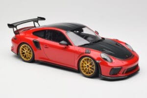 Porsche 911 991.2 GT3 RS Weissach Package Guards Red Goldene Magnesium Felgen Minichamps 1:18 153068236 Metall — Bild 4 von 6