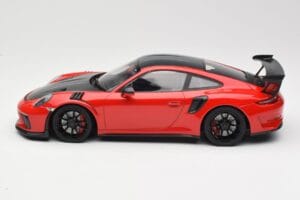 Porsche 911 991.2 GT3 RS Weissach Package Rot mit Schwarzen Felgen Minichamps 1:18 155068230 Metall — Bild 3 von 6