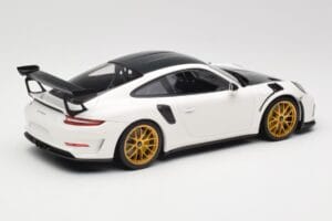 Porsche 911 991.2 GT3 RS Weissach Package Weiß Goldene Magnesium Felgen Minichamps 1:18 153068238 Metall — Bild 2 von 6