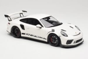 Porsche 911 991.2 GT3 RS Weiß mit Schwarzen Felgen Minichamps 1:18 155068224 Metall — Bild 4 von 6