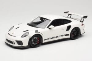 Porsche 911 991.2 GT3 RS Weiß mit Schwarzen Felgen Minichamps 1:18 155068224 Metall