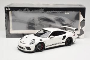Porsche 911 991.2 GT3 RS Weiß mit Schwarzen Felgen Minichamps 1:18 155068224 Metall — Bild 6 von 6