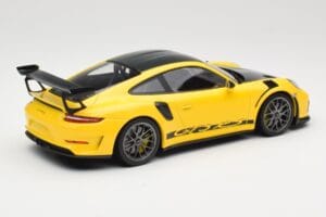 Porsche 911 991.2 GT3 RS Gelb Weissach Package Platinum Wheels Minichamps 1:18 155068221 Metall — Bild 2 von 6