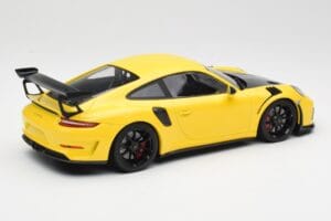 Porsche 911 991.2 GT3 RS Gelb mit Schwarzen Felgen Minichamps 1:18 155068231 Metall — Bild 2 von 6