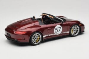 Porsche 911 991.2 Speedster Heritage Edition Cherry Metallic GT Spirit 1:18 GT929 Resin — Bild 2 von 6