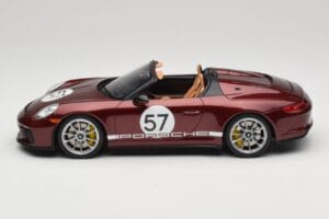 Porsche 911 991.2 Speedster Heritage Edition Cherry Metallic GT Spirit 1:18 GT929 Resin — Bild 3 von 6