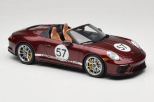 Porsche 911 991.2 Speedster Heritage Edition Cherry Metallic GT Spirit 1:18 GT929 Resin — Bild 4 von 6