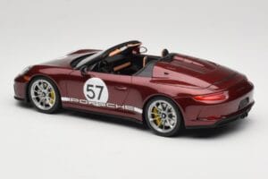 Porsche 911 991.2 Speedster Heritage Edition Cherry Metallic GT Spirit 1:18 GT929 Resin — Bild 5 von 6