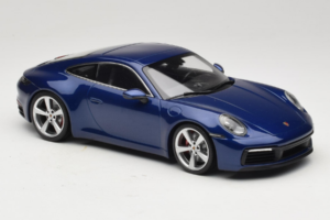 Porsche 911 992 Carrera 4S Blue Metallic Minichamps 1:18 153067327 Metall — Bild 4 von 6