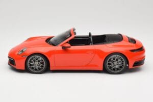 Porsche 911 992 Carrera 4S Cabriolet Orange Minichamps 1:18 155067334 Metall — Bild 3 von 6