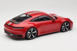 Porsche 911 992 Carrera 4S Carmine Red Minichamps 1:18 155067326 Metall — Bild 2 von 6