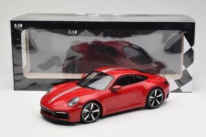 Porsche 911 992 Carrera 4S Carmine Red Minichamps 1:18 155067326 Metall — Bild 6 von 6