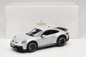 Porsche 911 992 Dakar Ice Grey Metallic Norev 1:18 187242 Metall — Bild 8 von 8