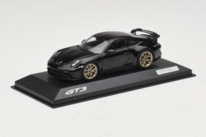 Porsche 911 992 GT3 Schwarz Mit Goldenen Felgen Minichamps 1:43 WAP0201520M007 Metall — Bild 2 von 4