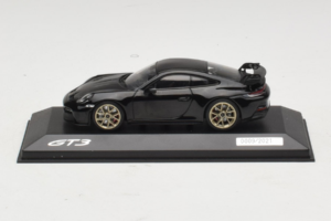 Porsche 911 992 GT3 Schwarz Mit Goldenen Felgen Minichamps 1:43 WAP0201520M007 Metall