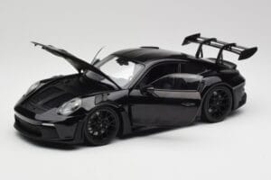Porsche 911 992 GT3 RS Schwarz & Schwarz Felgen Concept Minichamps 1:18 911992003 Metall — Bild 2 von 8