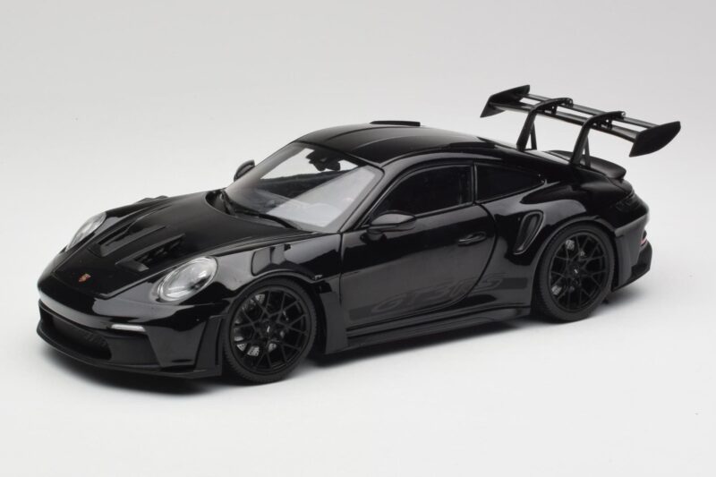 Porsche 911 992 GT3 RS Schwarz & Schwarz Felgen Concept Minichamps 1:18 911992003 Metall