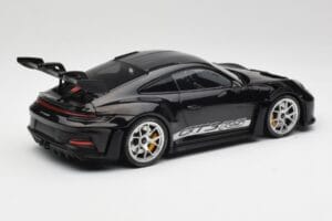 Porsche 911 992 GT3 RS Schwarz Mit Silbernen Felgen Minichamps 1:18 155062231 Metall — Bild 2 von 6